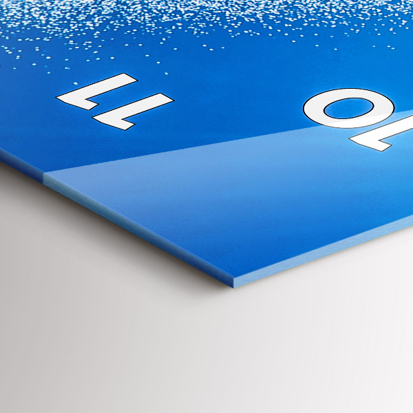 Horloge rectangulaire verticale Surf à Hawaï