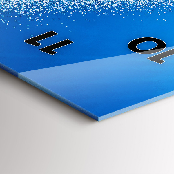 Horloge rectangulaire verticale Surf à Hawaï