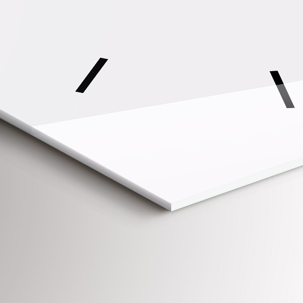 Horloge murale verticale Chaînes de montagnes abstraites