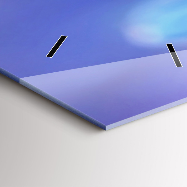 Horloge murale verticale 'Papillon sur l''herbe'