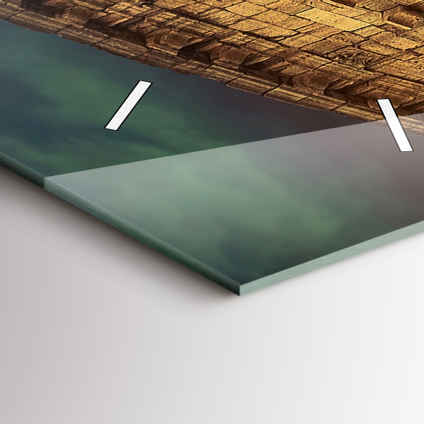 Horloge murale verticale Colisée romain