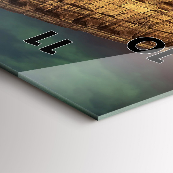 Horloge murale verticale Colisée romain