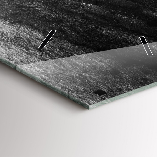 Horloge murale verticale Femme au chapeau