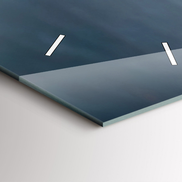 Horloge murale verticale Homme sur une moto