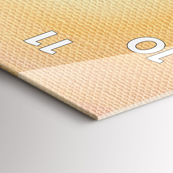 Horloge murale verticale Sapin de Noël et pont