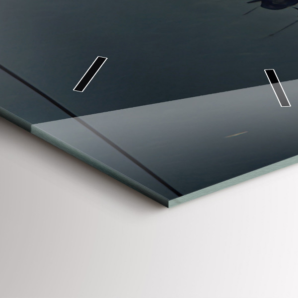 Horloge murale verticale Bâtiment apocalyptique