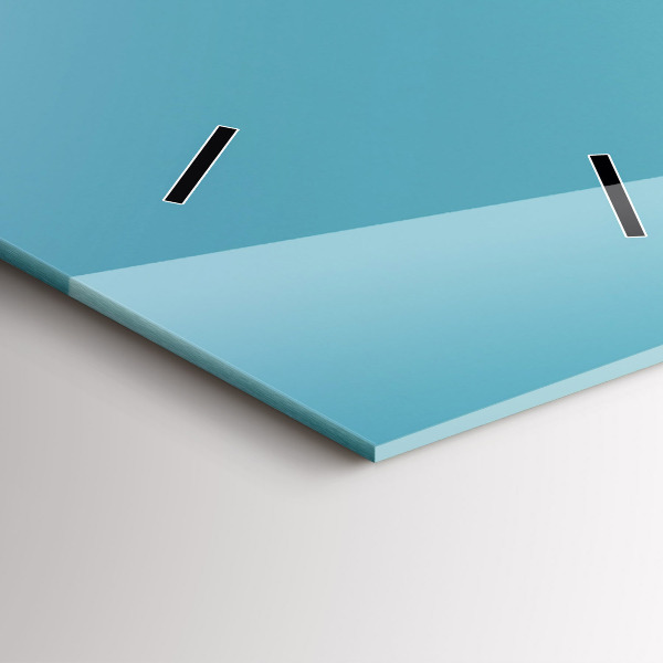 Horloge murale verticale Couleur pastel du ciel