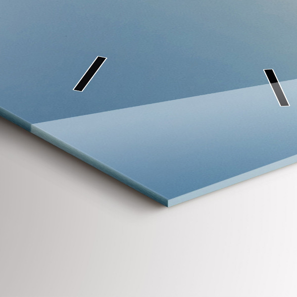 Horloge murale verticale Tracteur dans un champ agricole