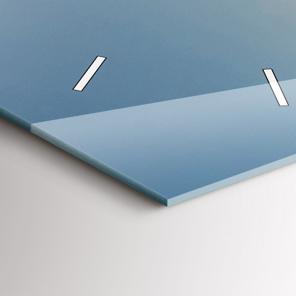 Horloge murale verticale Tracteur dans un champ agricole