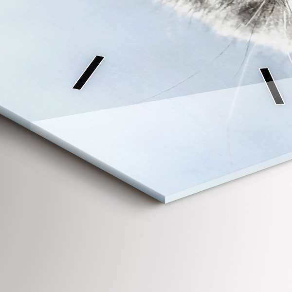 Horloge rectangulaire verticale Chat sur le canapé