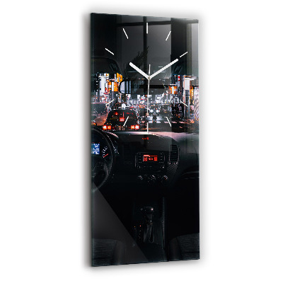 Horloge murale verticale Voiture à Tokyo