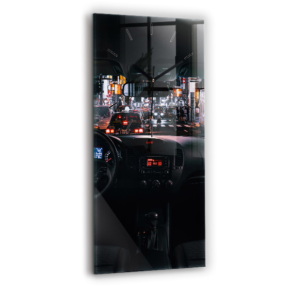 Horloge murale verticale Voiture à Tokyo