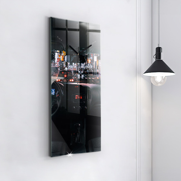 Horloge murale verticale Voiture à Tokyo