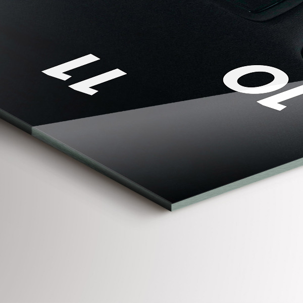 Horloge murale verticale Voiture à Tokyo