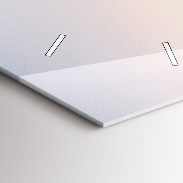 Horloge murale verticale Panorama de Varsovie