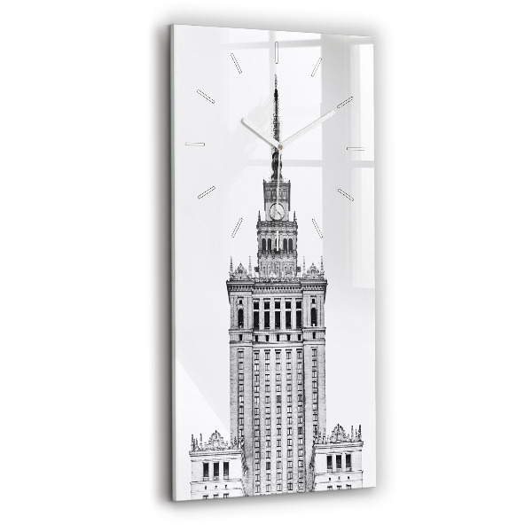 Horloge rectangulaire verticale Palais de la culture et de la science