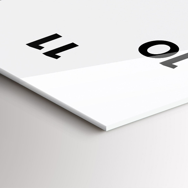 Horloge rectangulaire verticale Palais de la culture et de la science