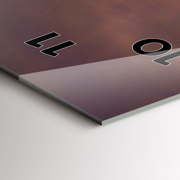 Horloge murale verticale Parc olympique de Barcelone