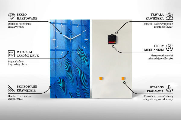 Horloge rectangulaire verticale Place du marché principal de Cracovie