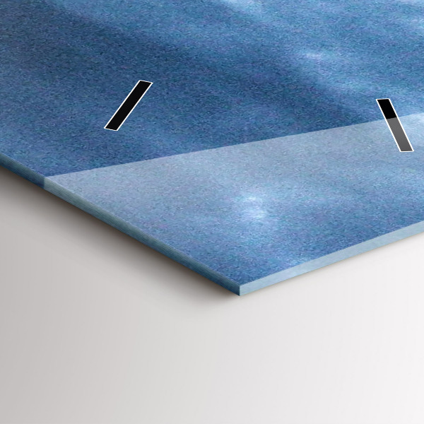 Horloge murale verticale Panorama de New York