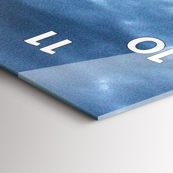 Horloge murale verticale Panorama de New York