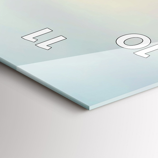 Horloge murale verticale Panorama de Big Ben à Londres