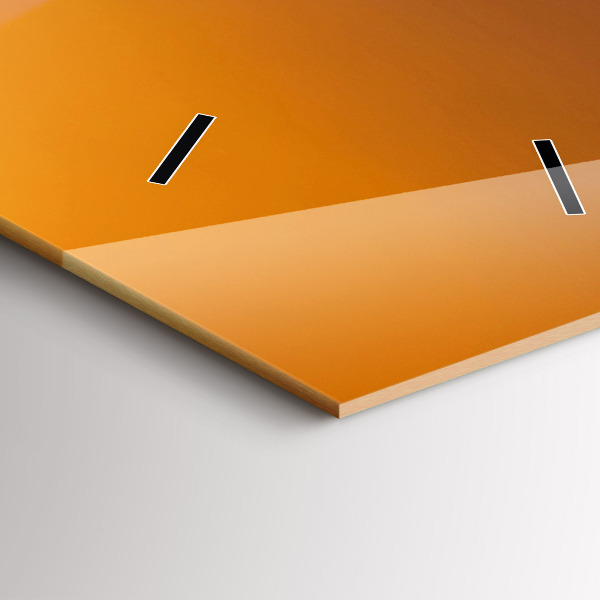 Horloge murale verticale Tour Eiffel illuminée