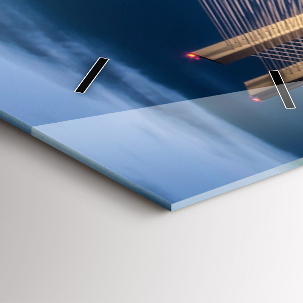 Horloge rectangulaire verticale Pont Rędziński à Wrocław