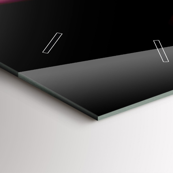 Horloge rectangulaire verticale Fontaine de Wroclaw la nuit