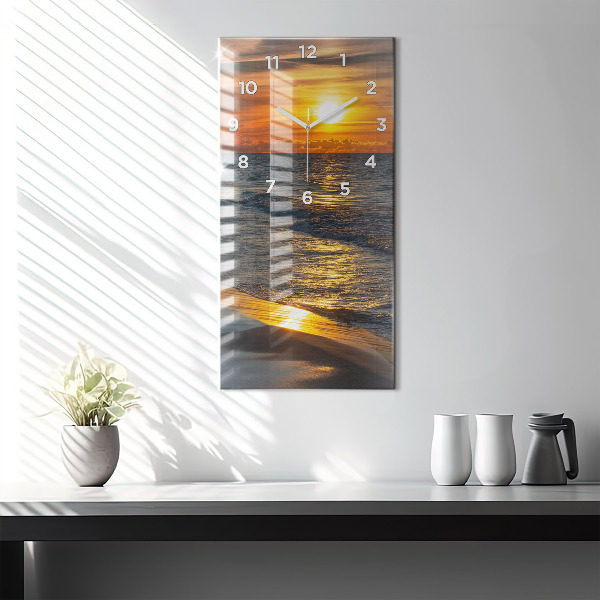 Horloge murale verticale Władysławowo, mer Baltique
