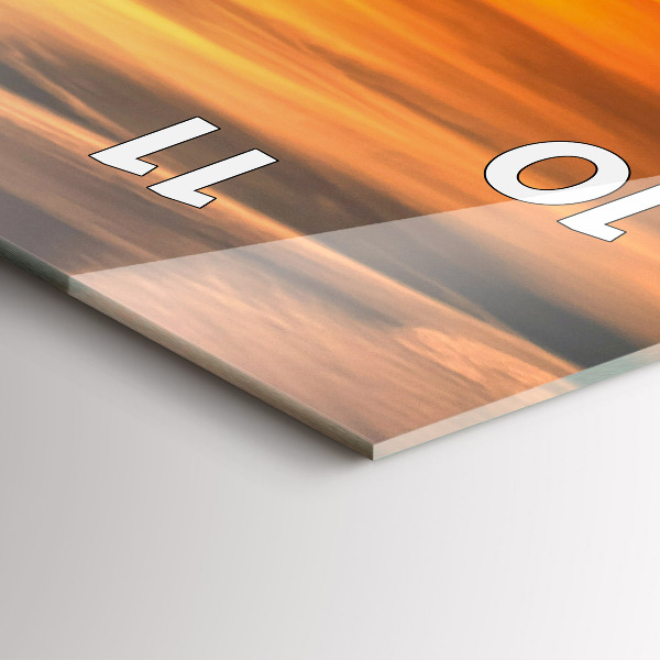 Horloge murale verticale Władysławowo, mer Baltique