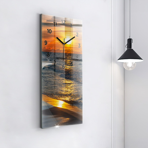 Horloge murale verticale Władysławowo, mer Baltique