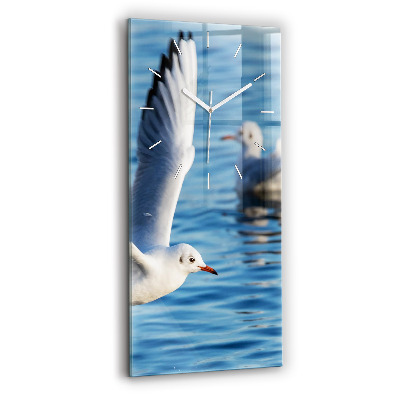 Horloge murale verticale Mouettes à Gdynia