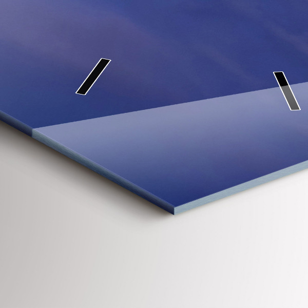 Horloge murale verticale Jetée sur la mer Baltique