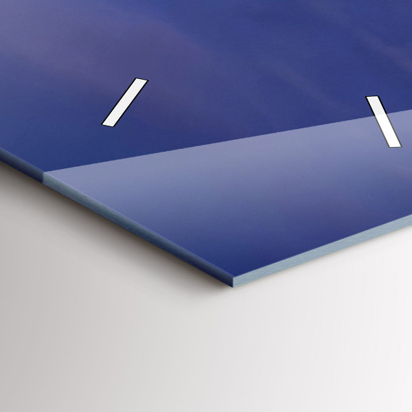 Horloge murale verticale Jetée sur la mer Baltique