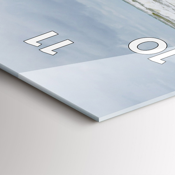 Horloge murale verticale Un moment avec un livre