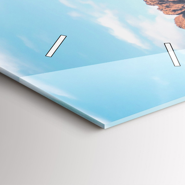 Horloge murale verticale Chalet dans les Tatras