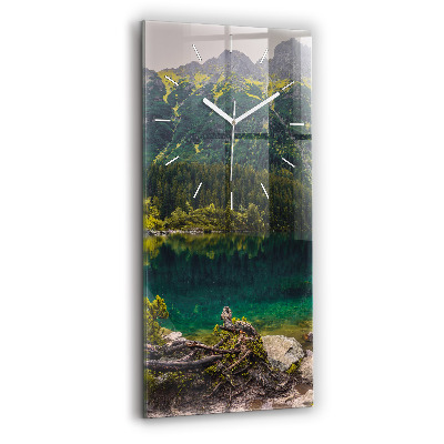 Horloge murale verticale Morskie Oko dans les Tatras