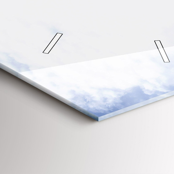 Horloge murale verticale Morskie Oko dans les Tatras