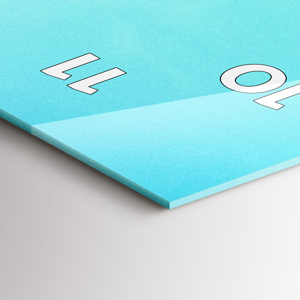 Horloge murale verticale Montagne et rivière en Pologne