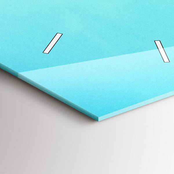 Horloge murale verticale Montagne et rivière en Pologne