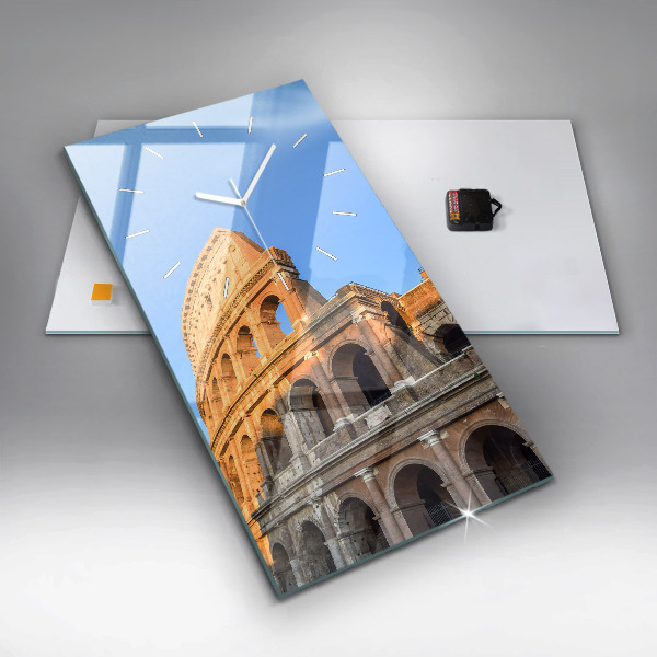 Horloge murale verticale Colisée à Rome