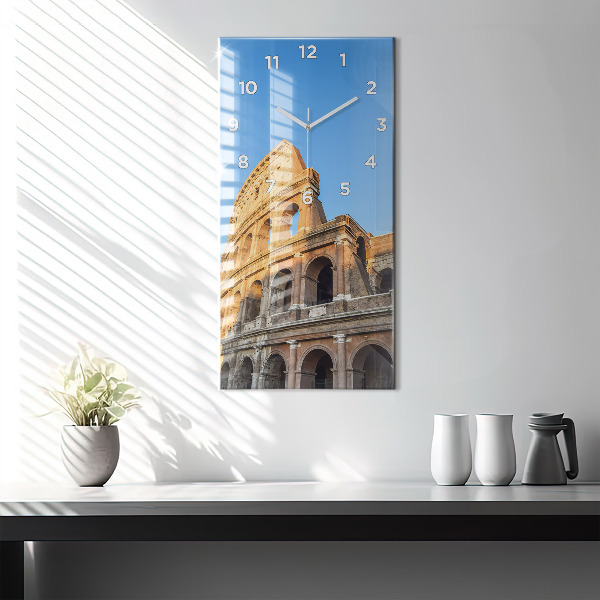 Horloge murale verticale Colisée à Rome