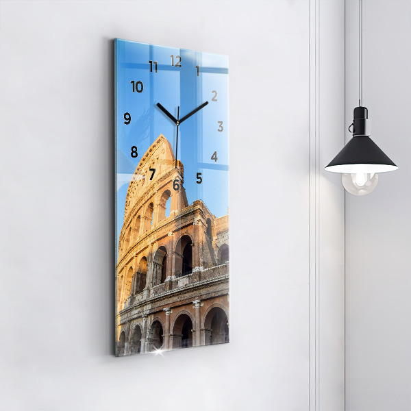 Horloge murale verticale Colisée à Rome
