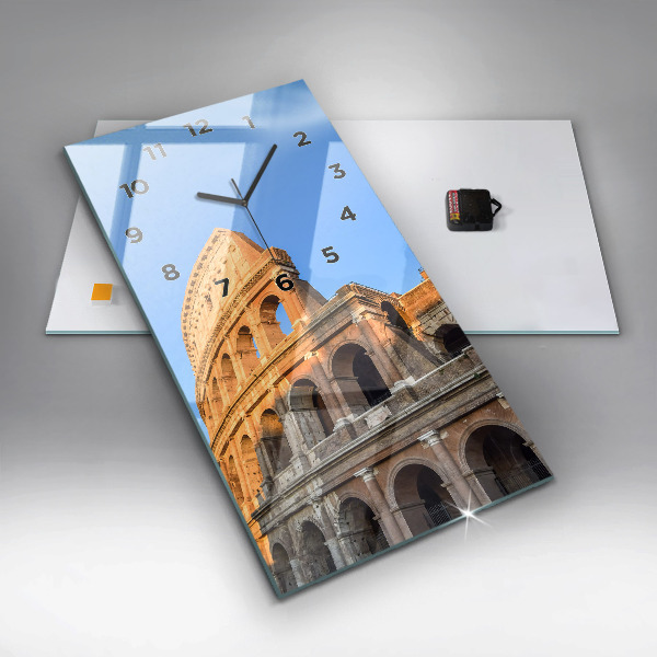 Horloge murale verticale Colisée à Rome