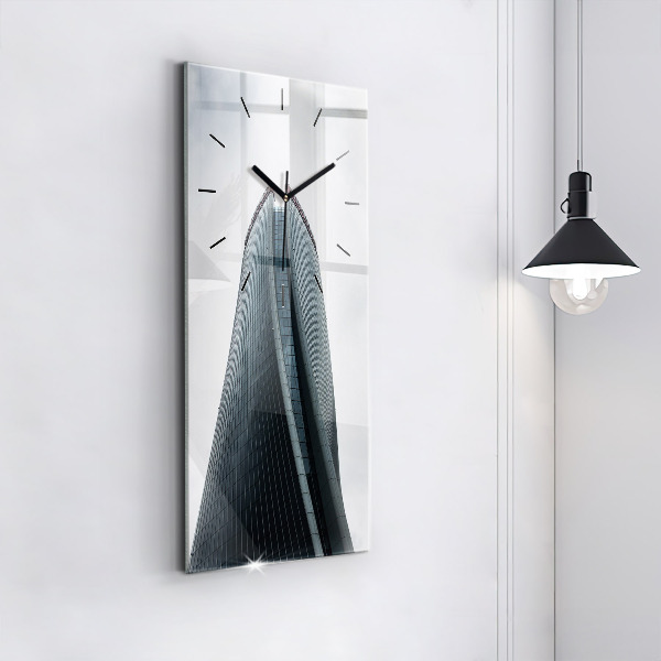 Horloge murale verticale Gratte-ciel à Milan