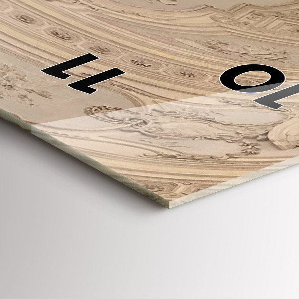 Horloge murale verticale Musée de la Veneria Reale