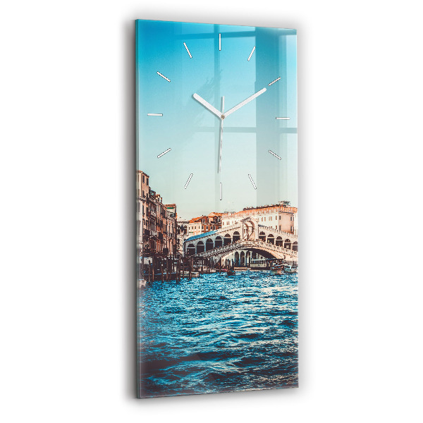Horloge murale verticale Pont du Rialto à Venise