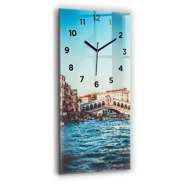 Horloge murale verticale Pont du Rialto à Venise