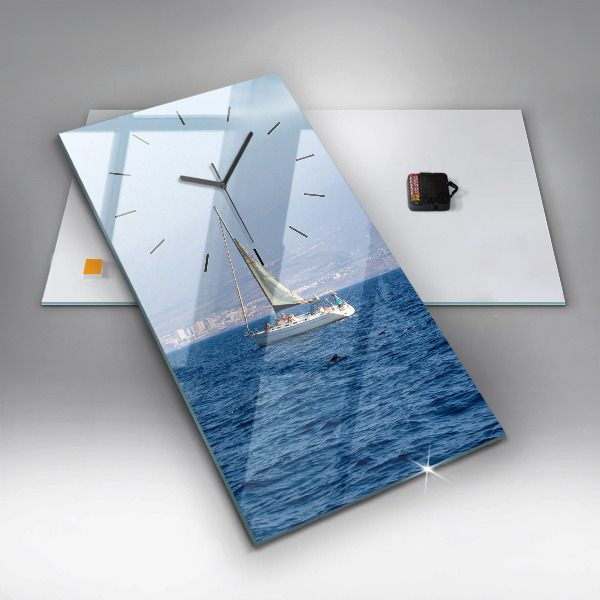 Horloge murale verticale Yacht à Tenerife